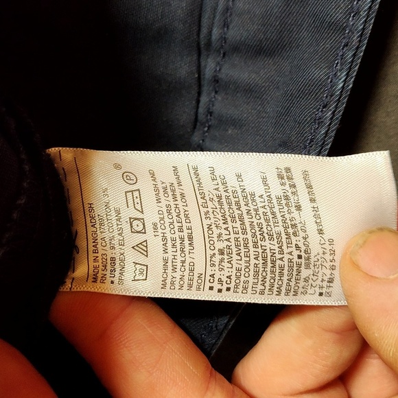 Banana Republic NWT lived in Chino 31x32 slim fit chinos - Picture 7 of 7